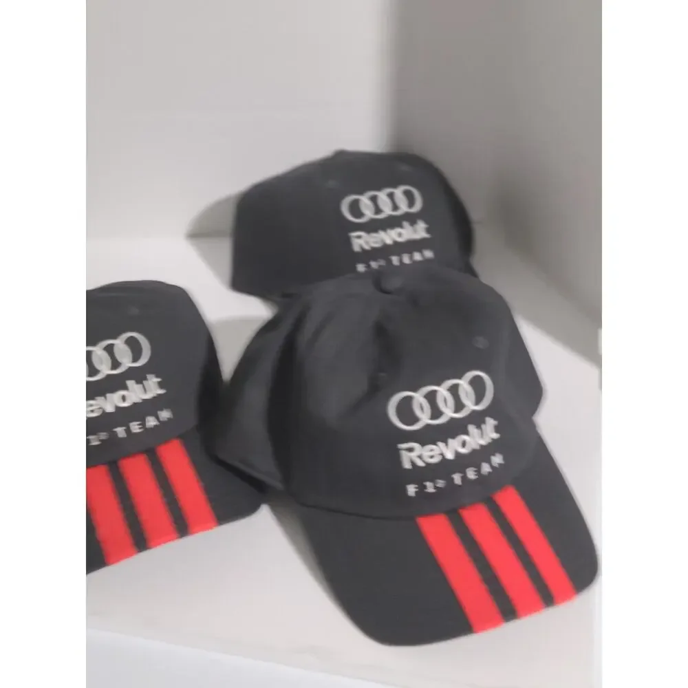 Audi Revolt Factory Team Baseball Cap – Black & Red UNISEX